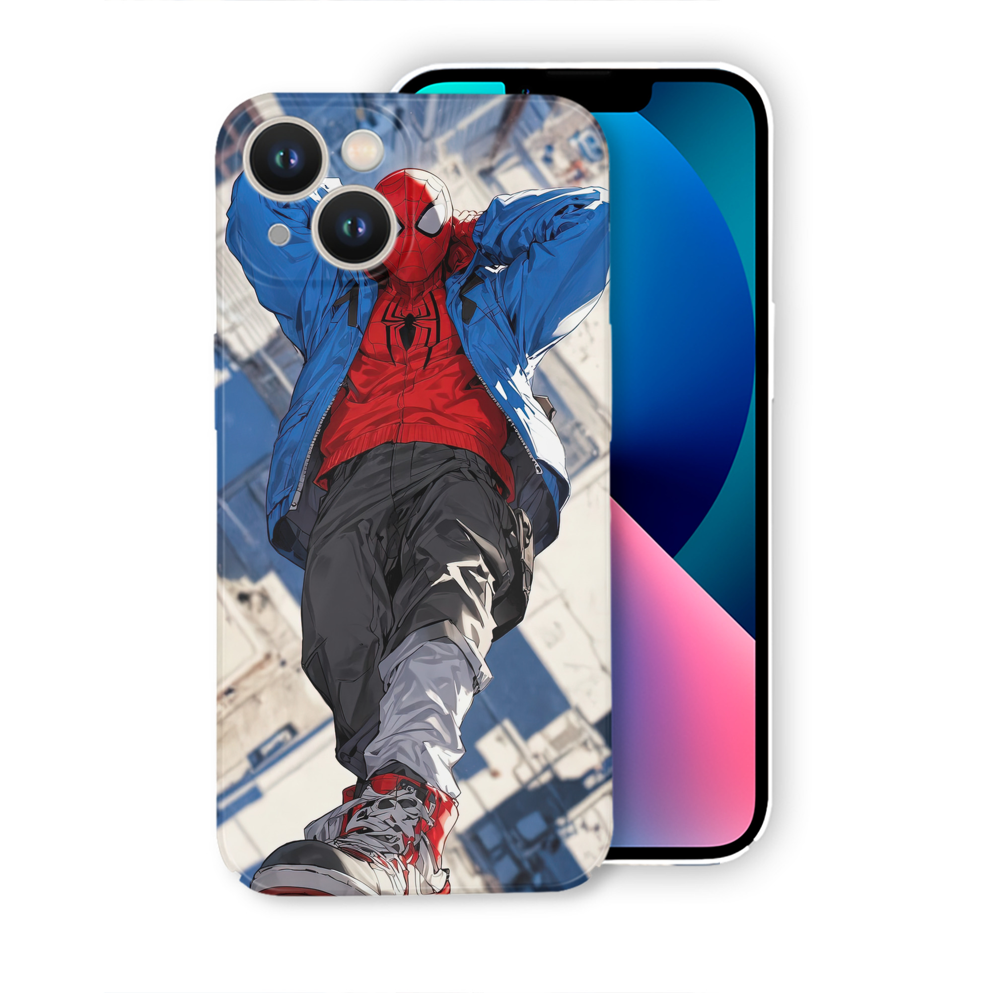 （画像用） Spider Man スパイダーマン 【iPhone 14シリーズ対応】ハードケース